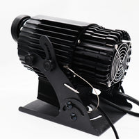 High quality indoor / outdoor gobo projector to project HD image based on your custom artwork glass gobo