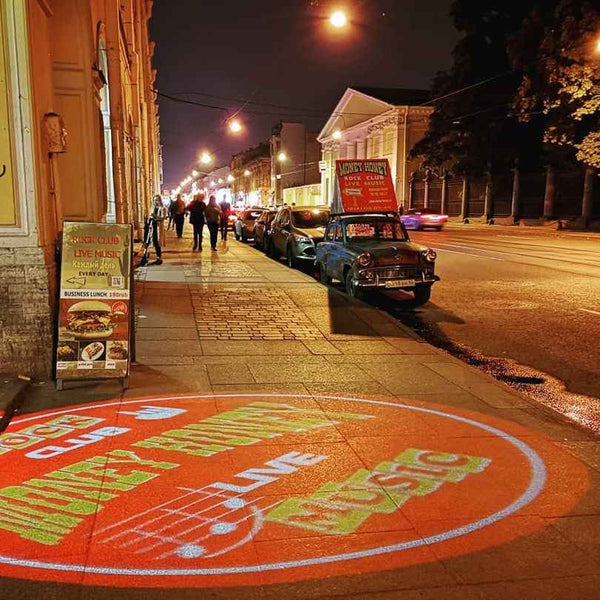 Outdoor 15W Rotating Gobo Projector HILITING Hiliting