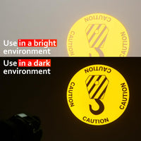 Projector GOBO Lens | Safety Sign Patterns | GOBO Glass Films