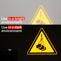 Projector GOBO Lens | Safety Sign Patterns | GOBO Glass Films